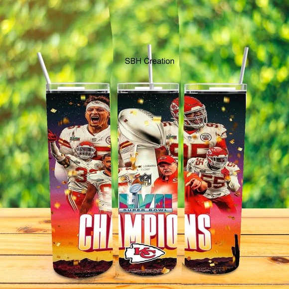 KC Chiefs Players Tumbler - Picture 1 of 1